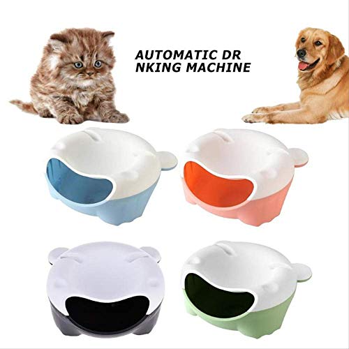 JSZ Debedero Gatos Fuente Dispensador Automático De Agua USB para Mascotas Que Proporciona Agua Corriente Fuente De Agua Gato Que Bebe Gatito Eléctrico S Azul
