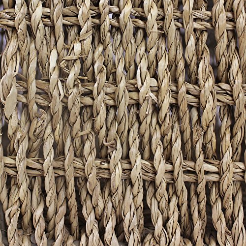 JVL Seagrass Oblong Hampers, Set of 4