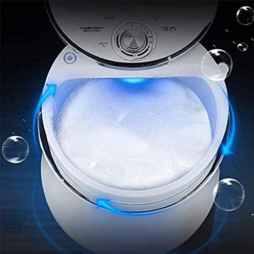 JYDQT Lavado Máquina portátil pequeña Mini Compacto de Mano Semi automática for lavadoras y secadoras Perfecto for Apartment Hotel del Dormitorio