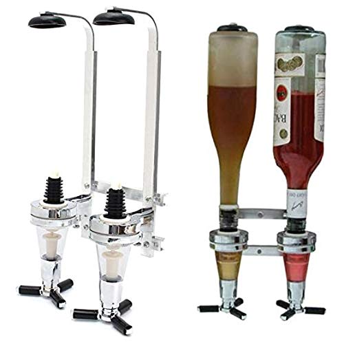 KANGIRU Bar de vinos en la Pared Botellas montadas Dispensador de Bebidas alcohólicas Estante para Verter Bebidas alcohólicas