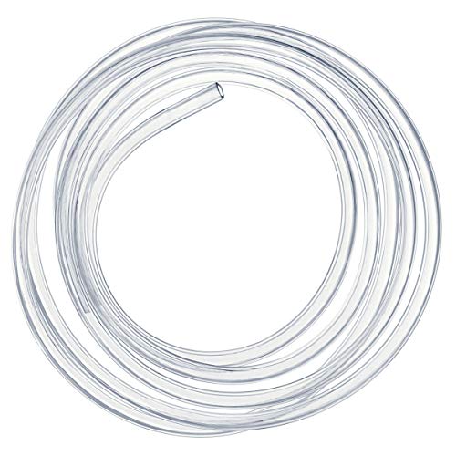 Kesote 16 mm (Diámetro Interior) x 20 mm (Diámetro Exterior) Tubo Flexible de PVC, Tubo Transparente de 2 Metros Ideal para Tanque y Acuario