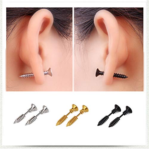 KESYOO 12 Pares de Aretes de Halloween Sets Calavera Araña Caída Colgar Espárragos Punk Ear Jewelry para Mujeres Niñas Niños