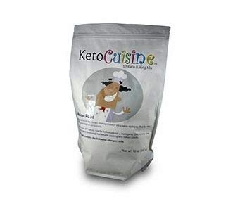 Keto Cuisine proporción 5:1 para hornear, alimento, batido, mezcla de 18 oz (sin gluten) (sin colorantes artificiales, sin edulcorantes, sin saborizantes)