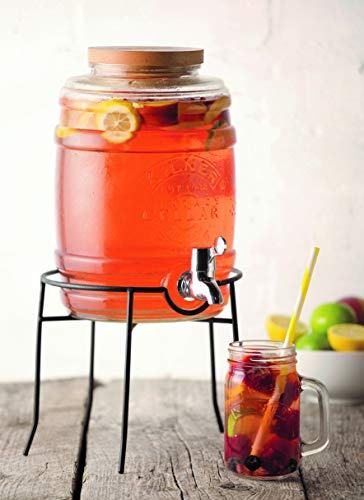 Kilner – Soporte para Dispensador para bebidas, 21 x 18.5 x 21 cm