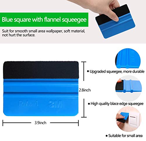 Kit de herramientas para suavizar papel tapiz con rodillo para papel tapiz, herramienta de corte, raspador duro, recortador de bordes, cinta métrica para la instalación de papel tapiz de vinilo