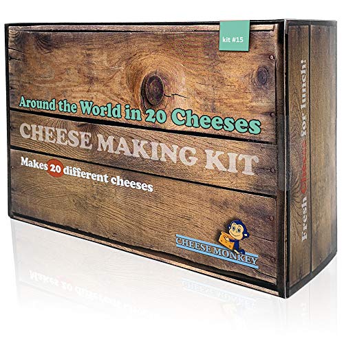 Kit para hacer queso – alrededor del mundo en 20 quesos