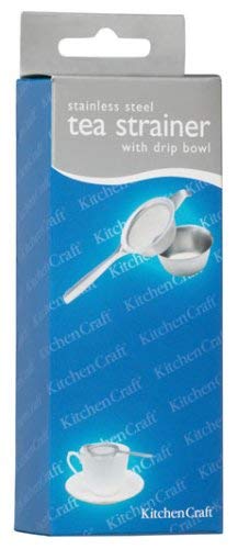 Kitchen Craft Le'Xpress - Colador de té con Soporte, en Acero Inoxidable