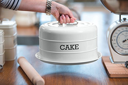 Kitchen Craft Living Nostalgia Lata hermética para Pasteles, 28 cm