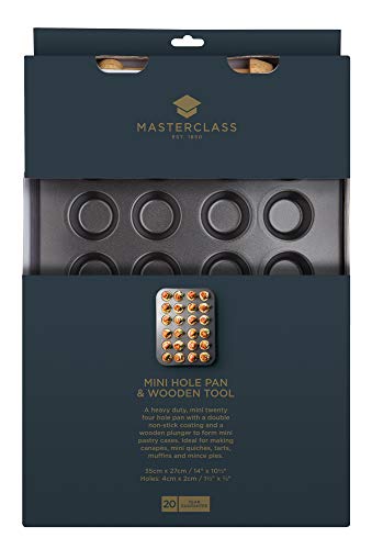 Kitchen Craft Master Class - Molde para tartaletas pequeñas con utensilio