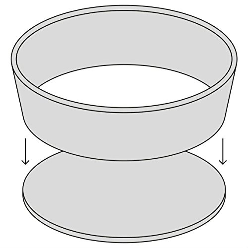 Kitchen Craft - Moldes antiadherentes pequeños para tartaletas (2 unidades)