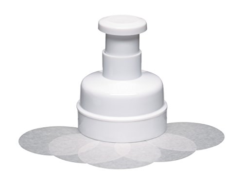 Kitchen Craft - Utensilio para Hacer Hamburguesas con 100 Discos de Papel Encerado