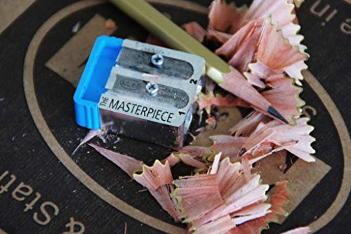 'Kum az105.72.19 de m de largo konu Sacapuntas"The Masterpiece, neopreno bolsa, 2 Cuchilla de repuesto, 1 pieza
