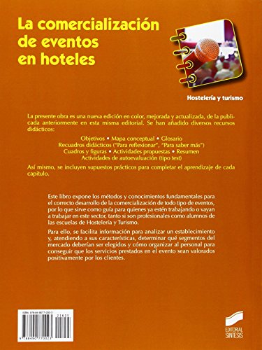 La comercialización de eventos en hoteles: 35 (Hostelería y Turismo)