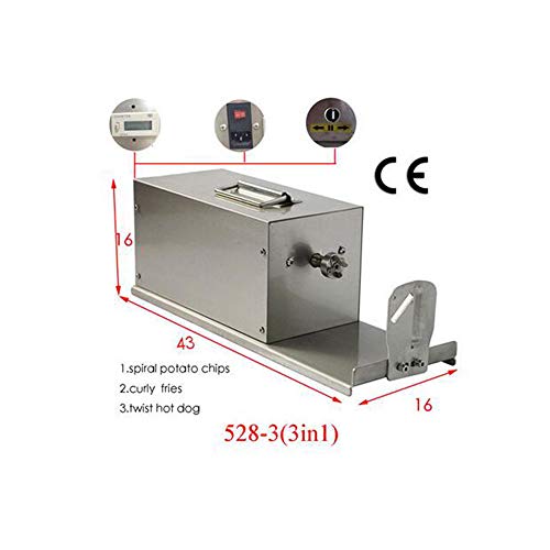 La patata del tornado máquina de cortar de la máquina automática de corte espiral cortadora de hortalizas tornado procesador de alimentos 110 / 220v de patata cortador CE,220v50hzeuroplug