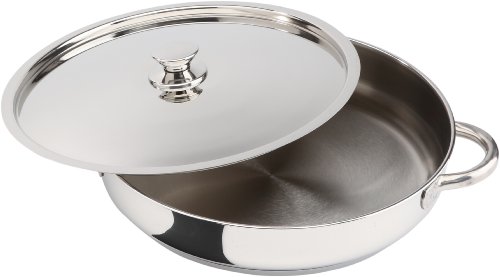 Lacor - 40636 - Tartera Con Tapa Vitrocor 36cm Inox