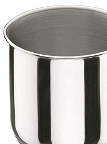 Lacor - 40716 - Pote Cilindrico Vitrocor 16cm Inox