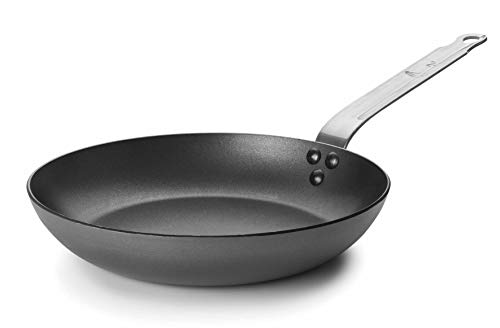 LACOR 63740-Sartén Ferrum con Antiadherente, Hierro Fundido, Gris, 40 cm