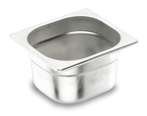 Lacor - 66610Z - Cubeta Gn 1/6 176x162x100 Inox