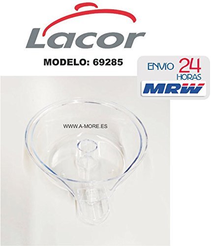 LACOR. Contenedor de Zumo Repuesto del exprimidor con Brazo 69285 (Solo VALIDO para Esta Marca Y Modelo)