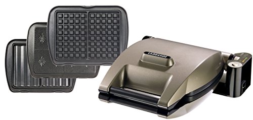 Lagrange 019622 Premium - Máquina para hacer gofres, barquillos y sándwiches
