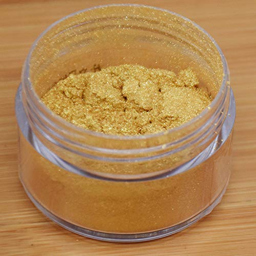 LAOSI - Polvo comestible con purpurina (5 g), color plateado y dorado dorado