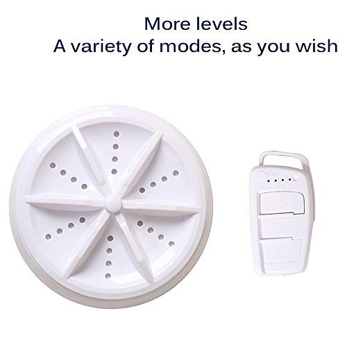 Lavadora, Vangonee Portátil Plegable Lavandería Mini Lavadora Automática Ropa Lavado Ultrasónica Limpieza Turbina para Universidad Dormitorio