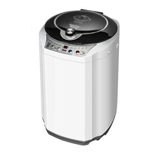 Lavadoras Rueda De Onda Completamente Automática Portátil Capacidad Materna E Infantil 3 Kg secadoras (Color : Blanco, Size : 42 * 45 * 77cm)