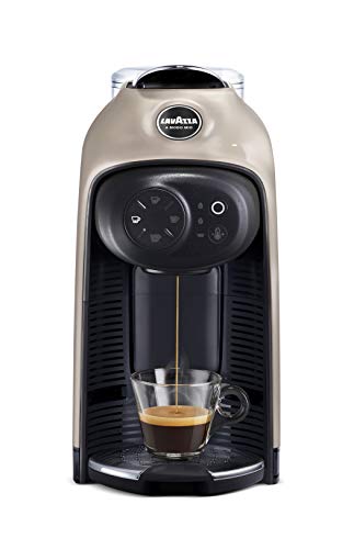 Lavazza - Cafetera Lavazza a Modo Mio - Modelo Idola, 1500 W de potencia, capacidad 1,1 litros Máquina de café Greige Coffee