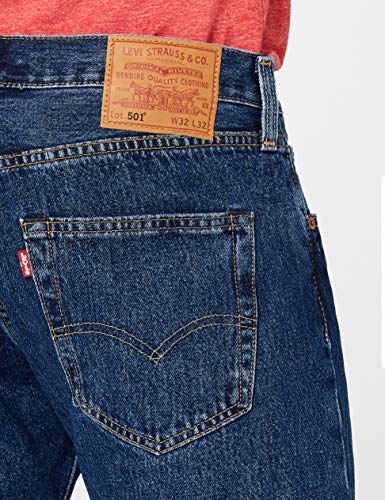Levi's 501 Original Fit Jeans Vaqueros, Azul (Poppy Green 1825), 31W / 32L para Hombre