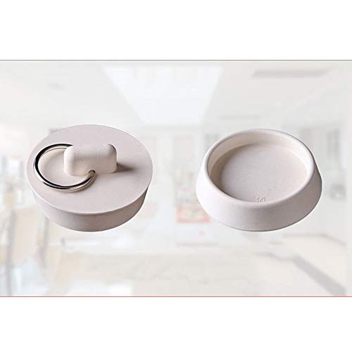 LEZED Tapón de Goma para Fregadero de bañera Tapas de Fregadero de Goma Tapón de Drenaje de Goma, Cocina y baño 6 Dimensiones 6 Piezas