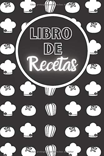 Libro de recetas: Práctico diario para anotar recetas | Cuaderno para los entusiastas de la cocina, la repostería o los postres | Cuaderno de pequeño formato con tarjetas y espacio para fotos