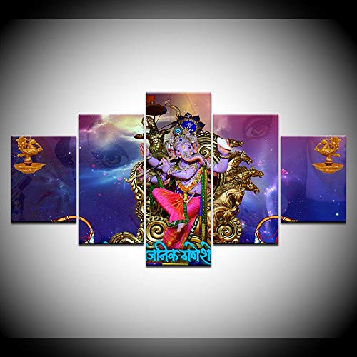 Lienzos Pintura De Lienzo Thai Idol 5 Piezas Pintura De Arte De Pared Fondos De Pantalla Modulares Impresión De Cartel Para La Decoración Del Hogar De La Sala De Estar 40x60x80x100cm