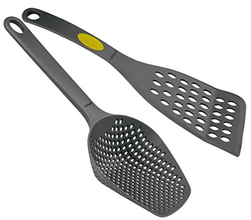 Life Style - Set de Cucharón y Espátula Escurridora - Nylon - 2 Piezas