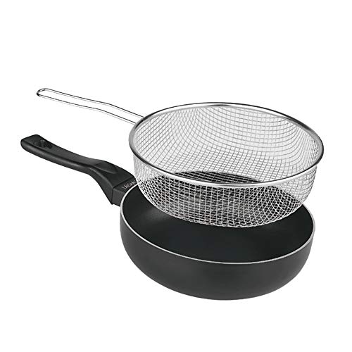 Lifestyle 034081 Sartén freidora, Acero Inoxidable