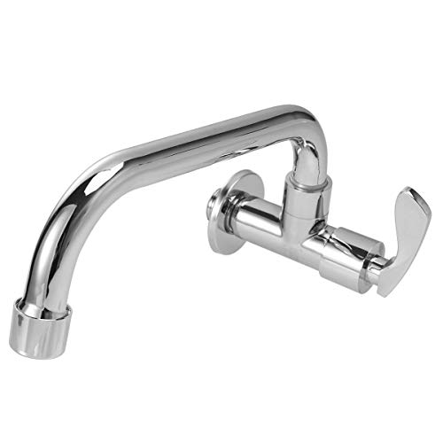 Lioobo - Grifo de pared giratorio para grifo de agua fría