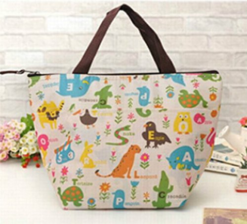 Liroyal - Bolsa de almuerzo isotérmica para viaje, picnic, n.17, caja de cartón