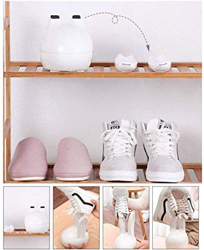 LKNJLL Zapata Ajustable, Secador de Zapatos Calentador eléctrico extraíble for Secadora eléctrica en la Forma y Adulto Casa sterilizatio Calzado/Botas/Guantes/Calcetines