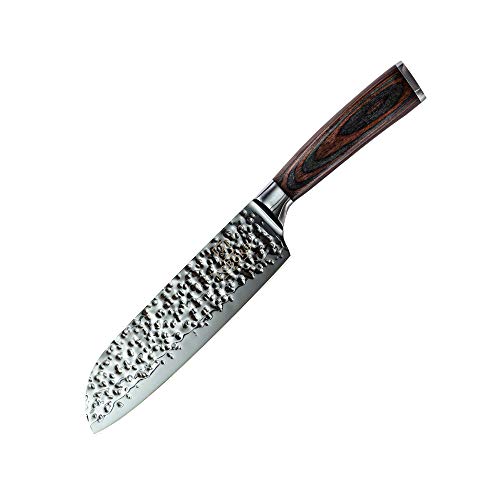 Loburg Santoku - Cuchillo de cocina (30 cm, incluye caja de regalo)