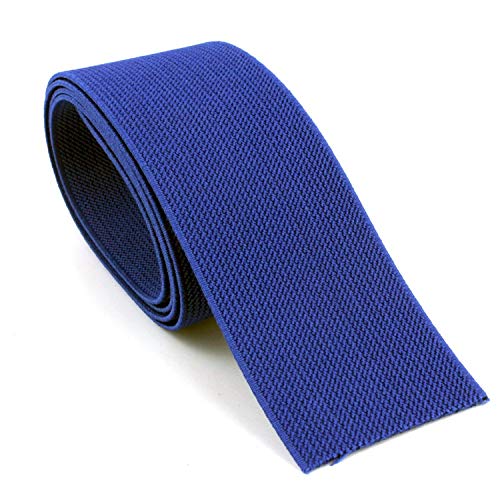 LOGO Kmsshop 5 cm de Ancho Pantalones durables Falda Color de la Correa elástico de la Banda/Cinta de Tela Cruzada elástico de látex elástico de la Cinta de la Goma solución Sencilla y pr