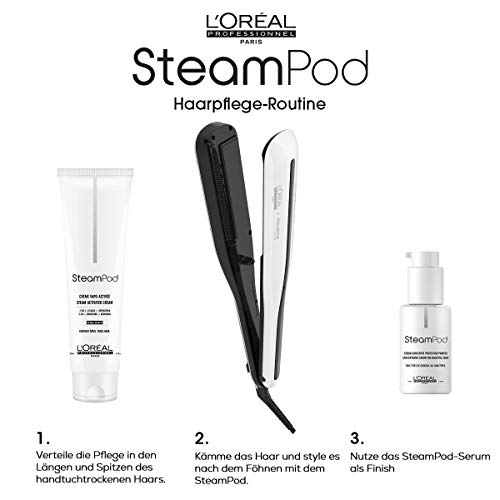 L'Oréal Professionnel Steampod Crema para cabello grueso, 150 ml