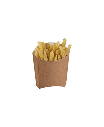 Lote de 200 Bolsitas de Patatas Fritas en Cartón Reciclado (135 gr)