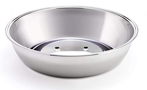 Lotus-Grill Repuesto de Cuenco Interior de Acero Inoxidable XXL – Especialmente diseñado para la Barbacoa de carbón Vegetal XXL/Barbacoa de Mesa XXL