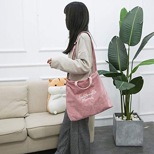 Luckycat Bolsos Bandolera Bolso de Hombro Messenger Callejero Bag Unisex Bolsos Mujer Bolso Bandolera Mujer de Pana Hobo Bag Bolsos de Crossbody Bolso Shopper Playa Bento Multifuncional