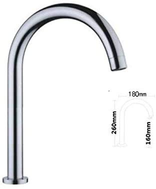 LukLoy G1/2 grifo de pedal de agua fría caliente, mezclador de grifo sin contacto para manos sanitarias en el área pública del hospital