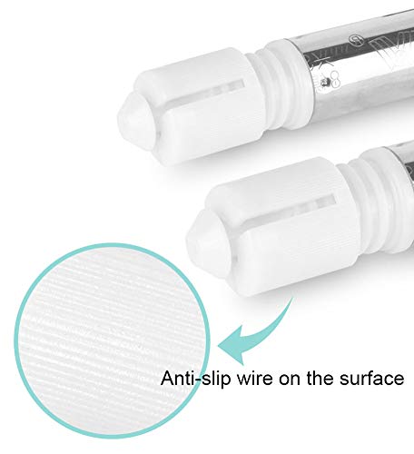 LXYYSG Barras para Cortina de Ducha, Barra para Cortina de Ducha Extensible Tipo L de Acero Inoxidable para BañO BañEra Tienda de Ropa Etc Plateado