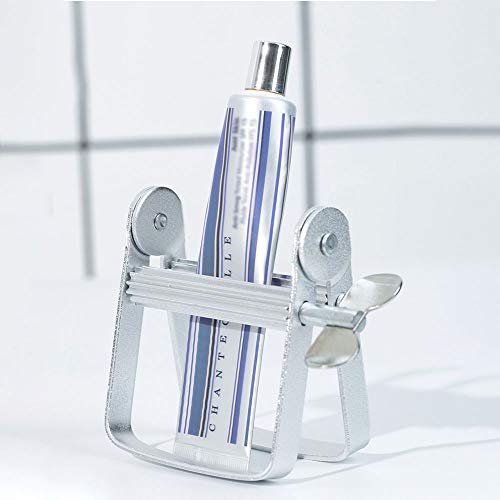 LYTIVAGEN Exprimidor de Tubos Metálico, Dispensador de Pasta Dental, Apretadores de Tubos para Pasta de Dientes, Pintura, Crema de Manos, Crema de Pelo