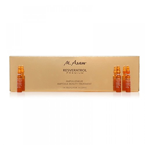 M. Asam Resveratrol Premium Ampoule Beauty - 14 days firming therapy 14 X 2ML