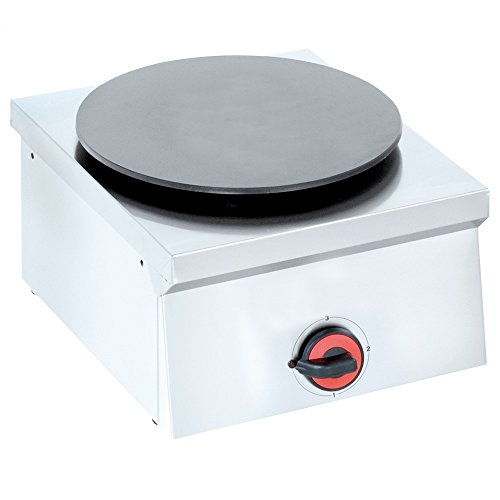 Macfrin 4418 Máquina para Hacer Crepas Eléctrica 1 Disco 40X45