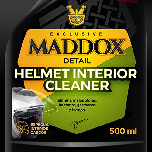 Maddox Detail - Helmet Interior Cleaner - Limpiador interior de casco. Elimina malos olores, bacterias, gérmenes y hongos. (500ml)