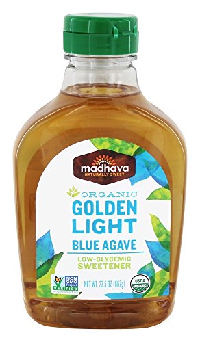 Madhava - Agave azul claro de oro orgánico - 23.5 oz.